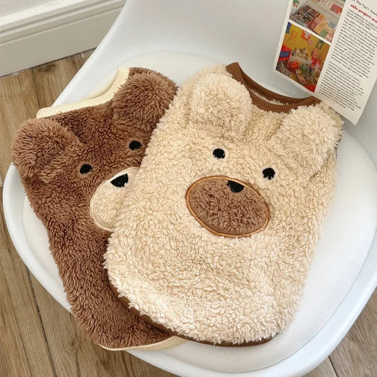 Cozy Teddy Bear Sweater for Dogs