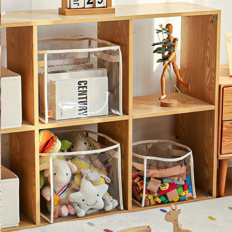 Panier de Rangement Transparent pour Jouets et Accessoires de Chiens